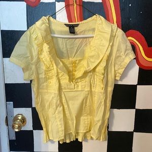 Yellow blouse
